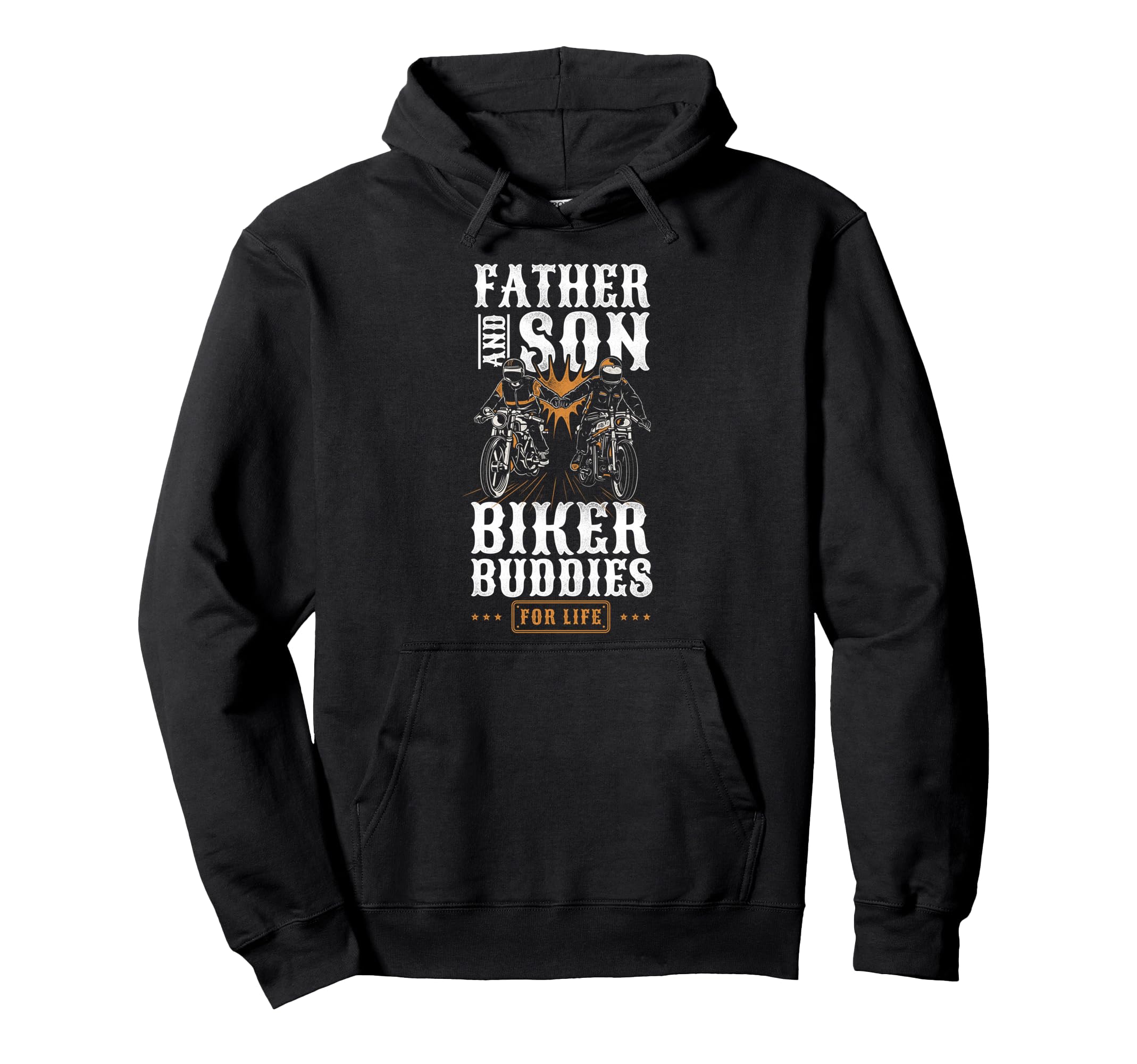 Motorcycle Biker Dad Son Father And Son Hoodie - Unique Graphic Men Women - T-Shirt, Sweatshirt, Hoodie
