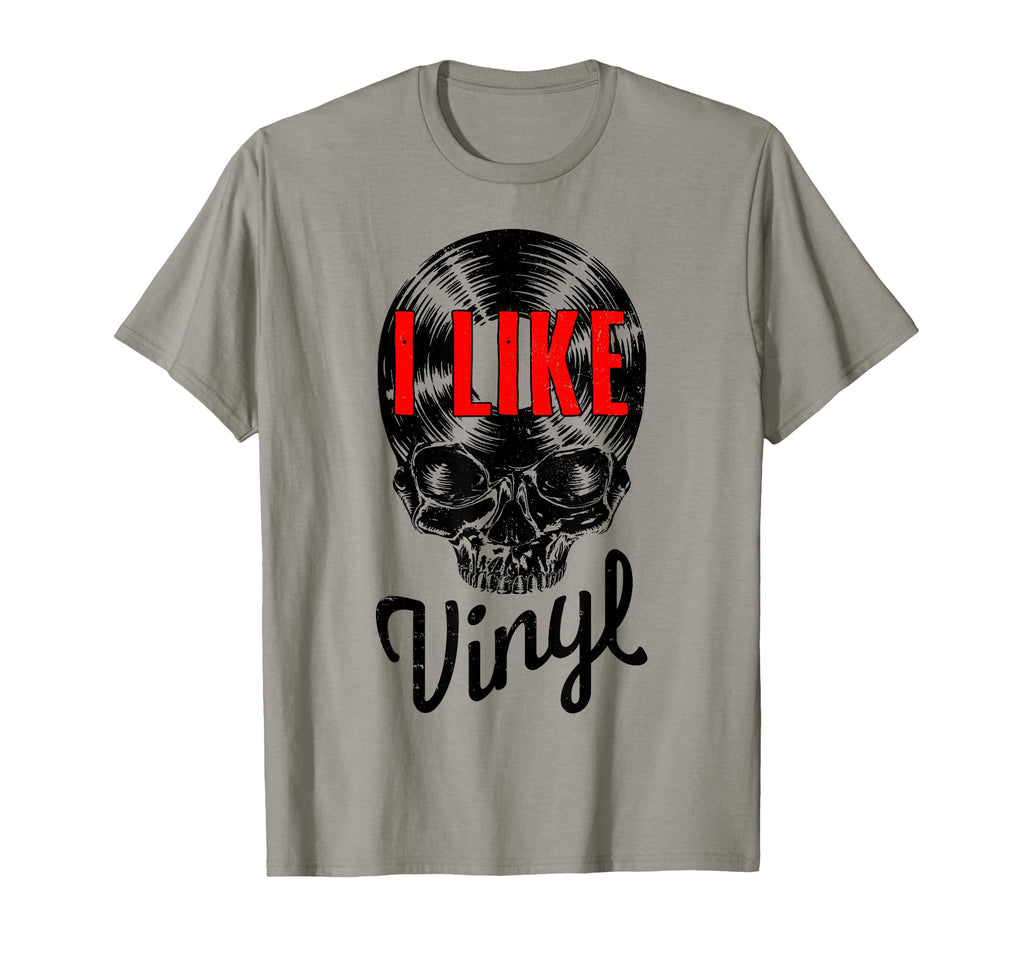 I Like Vinyl Lover Record Collector T-Shirt - Custom Art Print Unisex - T-Shirt, Sweatshirt, Hoodie