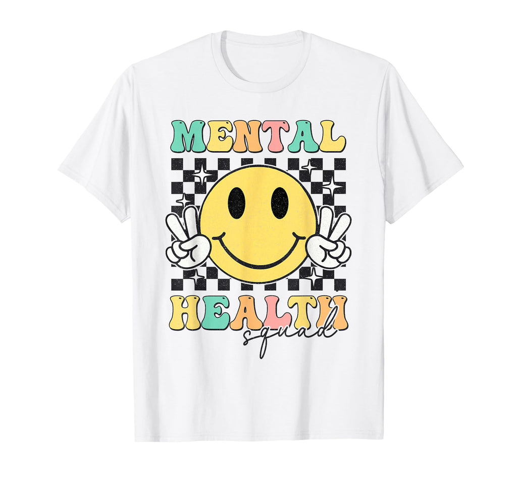 Mental Health Squad Brain Illness T-Shirt - Custom Art Print Men Women - T-Shirt, Sweatshirt, Hoodie
