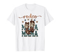 Rodeo Mama Western Cowboy Boots T-Shirt - Graphic Print for Adults - T-Shirt, Sweatshirt, Hoodie