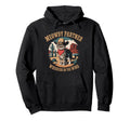 Meowdy Partner Cowboy Cat Western Dad Hoodie - Minimalist Print for Adults - T-Shirt, Sweatshirt, Hoodie