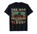 35 Years Biker 1989 Motorcycle T-Shirt - Casual Everyday Wear Men Women - T-Shirt, Sweatshirt, Hoodie