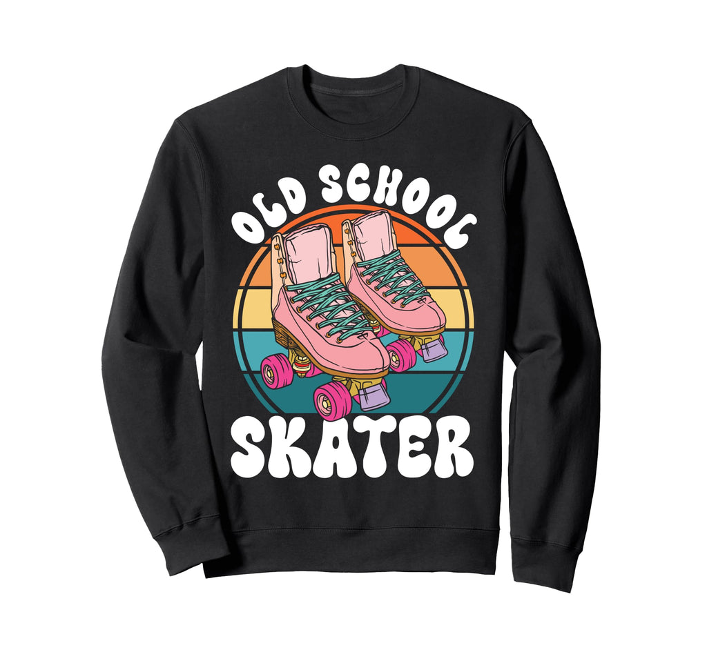 Roller Skating Skate 1970S Old Sweatshirt - Custom Art Print for Adults - T-Shirt, Sweatshirt, Hoodie