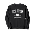 West Chester Pennsylvania Pa Sweatshirt - Custom Art Print Men Women - T-Shirt, Sweatshirt, Hoodie