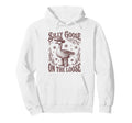 Silly Goose Loose Funny Western Cowboy Hoodie - Fun Novelty Design Unisex - T-Shirt, Sweatshirt, Hoodie