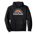 Colorado Mountains Nature Hiking Hoodie - Fun Novelty Design for Adults - T-Shirt, Sweatshirt, Hoodie