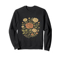 Rose Cascade Floral Art Elegant Sweatshirt - Unique Graphic Unisex - T-Shirt, Sweatshirt, Hoodie