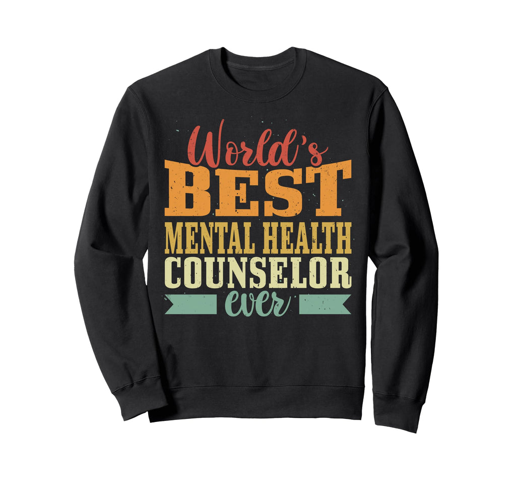 Motif Worlds Best Mental Sweatshirt - Casual Everyday Wear for Adults - T-Shirt, Sweatshirt, Hoodie