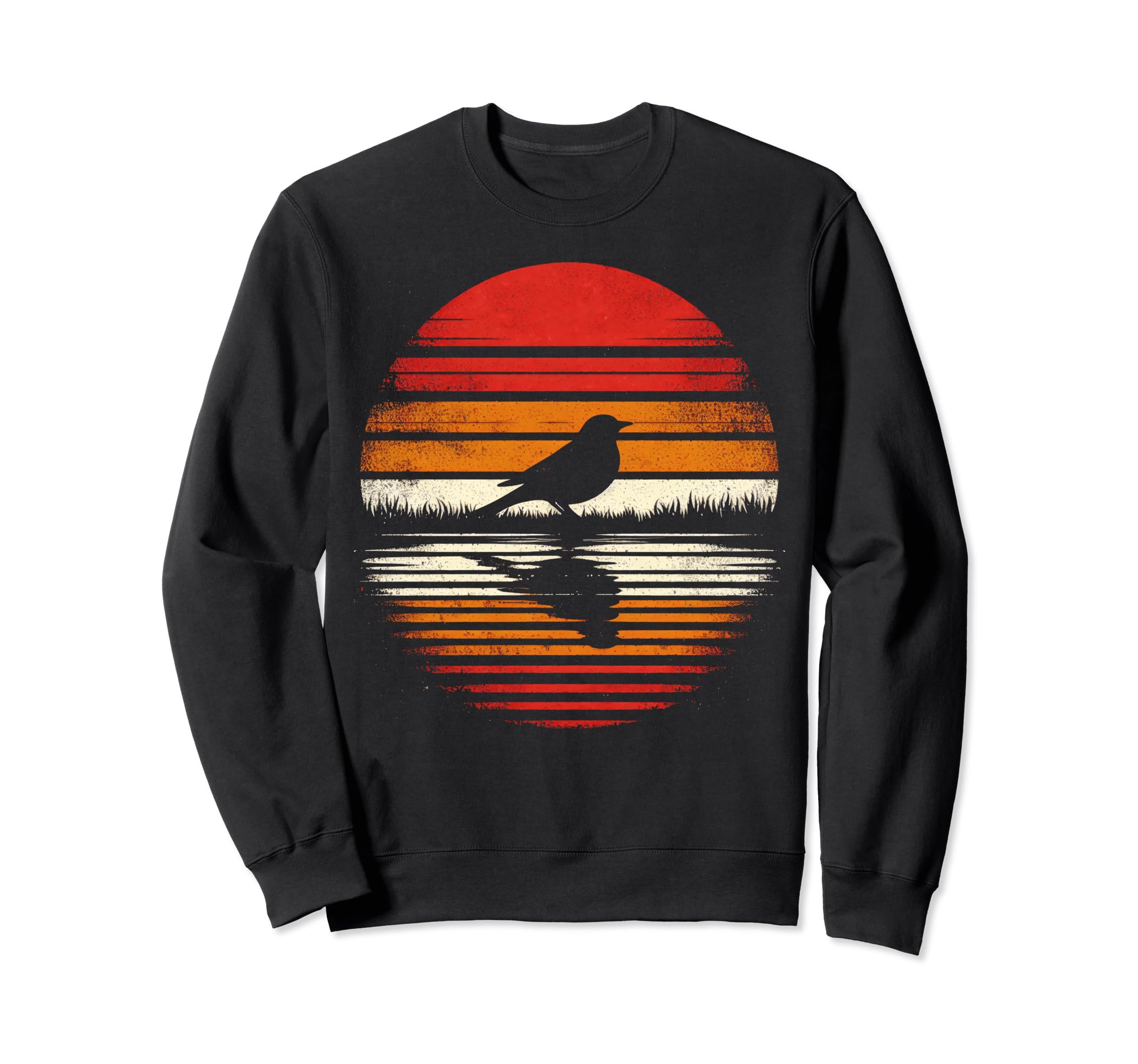 Bluebird Bird Sunset Safari 70S Sweatshirt - Unique Graphic Men Women - T-Shirt, Sweatshirt, Hoodie