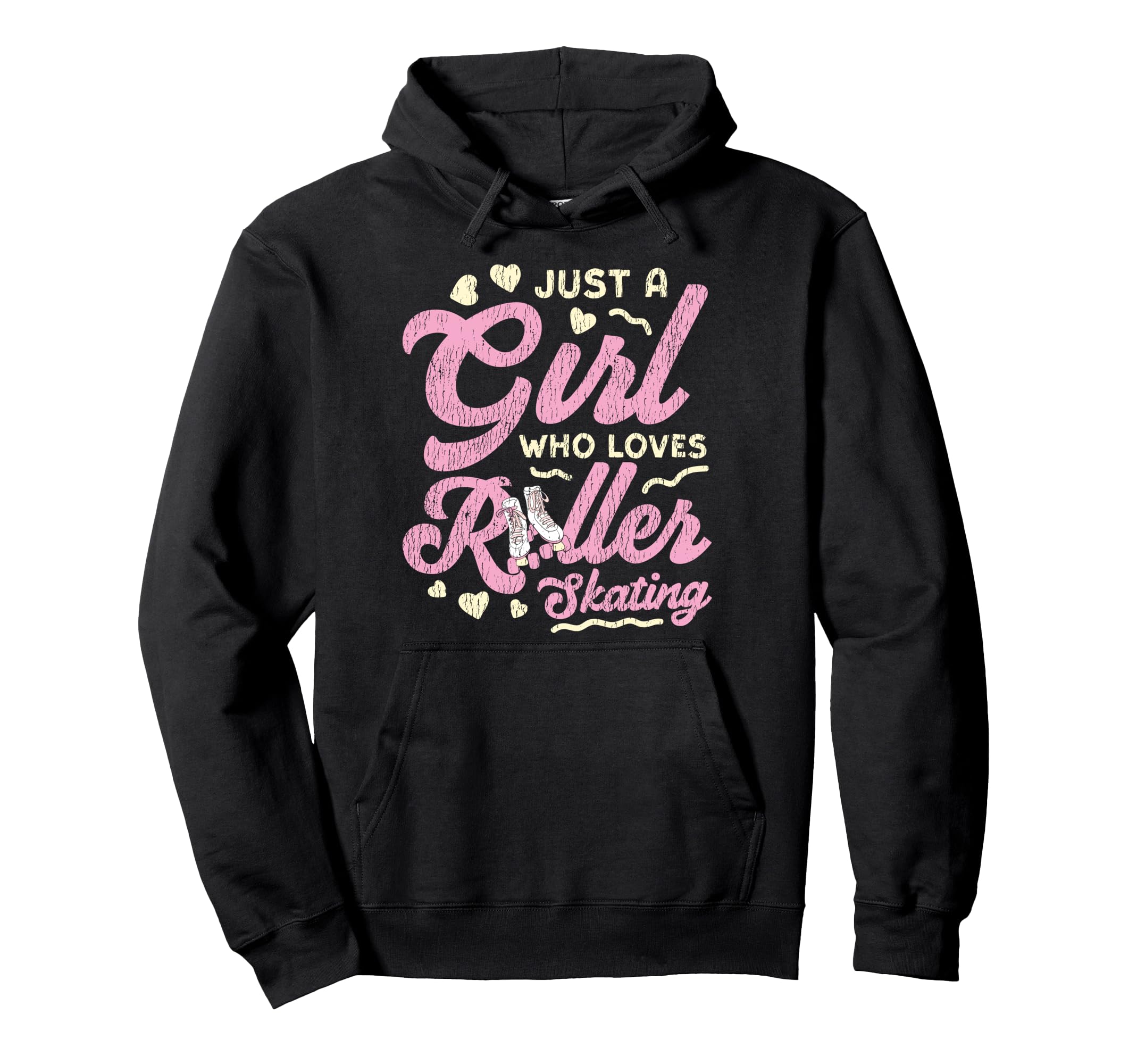 Roller Skating Skate 1970S Just Hoodie - Casual Everyday Wear for Adults - T-Shirt, Sweatshirt, Hoodie