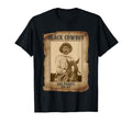 Bill Pickett Black Cowboy Western T-Shirt - Minimalist Print for Adults - T-Shirt, Sweatshirt, Hoodie