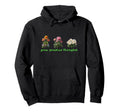 Grow Positive Thoughts Inspirational Hoodie - Aesthetic Graphic Men Women - T-Shirt, Sweatshirt, Hoodie