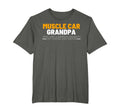 Muscle Car Grandpa Car Lovers T-Shirt - Aesthetic Graphic Unisex - T-Shirt, Sweatshirt, Hoodie