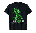 I Wear Green Mental Health T-Shirt - Casual Everyday Wear for Adults - T-Shirt, Sweatshirt, Hoodie