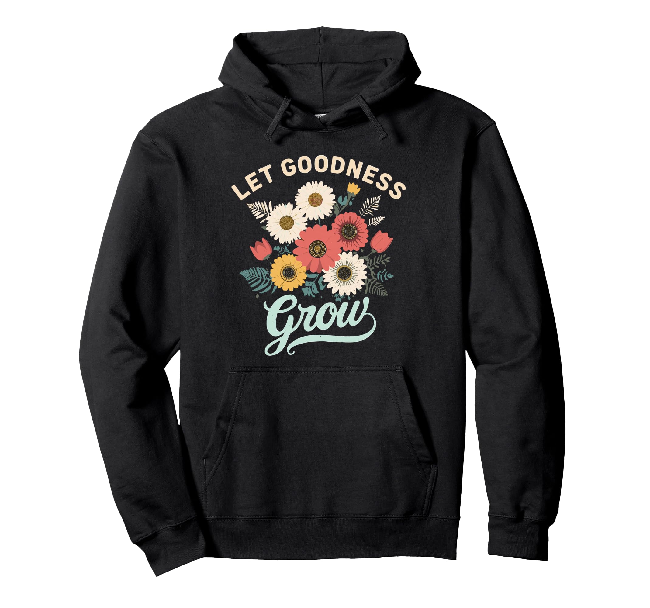 Wellness Kindness Flower Aesthetic Hoodie - Custom Art Print for Adults - T-Shirt, Sweatshirt, Hoodie