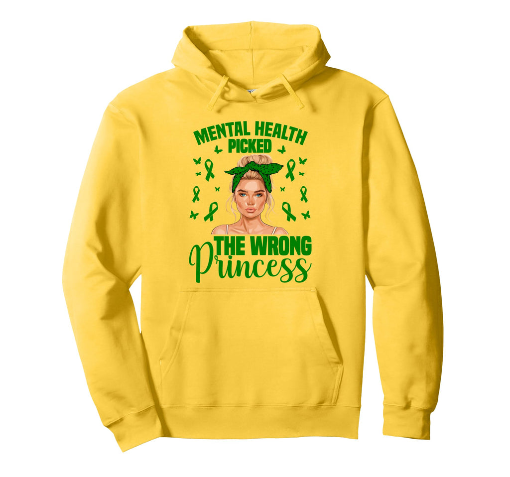 Mental Health Awareness Month Warrior Hoodie - Trendy Graphic Unisex - T-Shirt, Sweatshirt, Hoodie