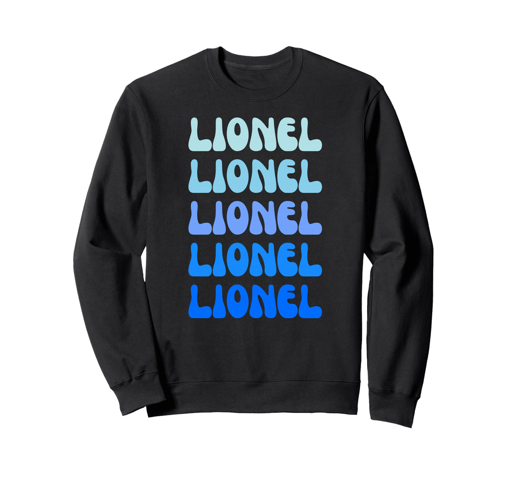 Lionel Name Stack Sweatshirt - Custom Art Print Men Women - T-Shirt, Sweatshirt, Hoodie