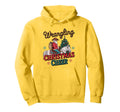 Wrangling Cheer Cowboy Santa Western Hoodie - Minimalist Print for Adults - T-Shirt, Sweatshirt, Hoodie