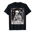 Overthinker Gothic Skeleton Art T-Shirt - Novelty Apparel Unisex - T-Shirt, Sweatshirt, Hoodie
