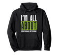 All About Emotional Detoxing Wellness Hoodie - Graphic Print for Adults - T-Shirt, Sweatshirt, Hoodie