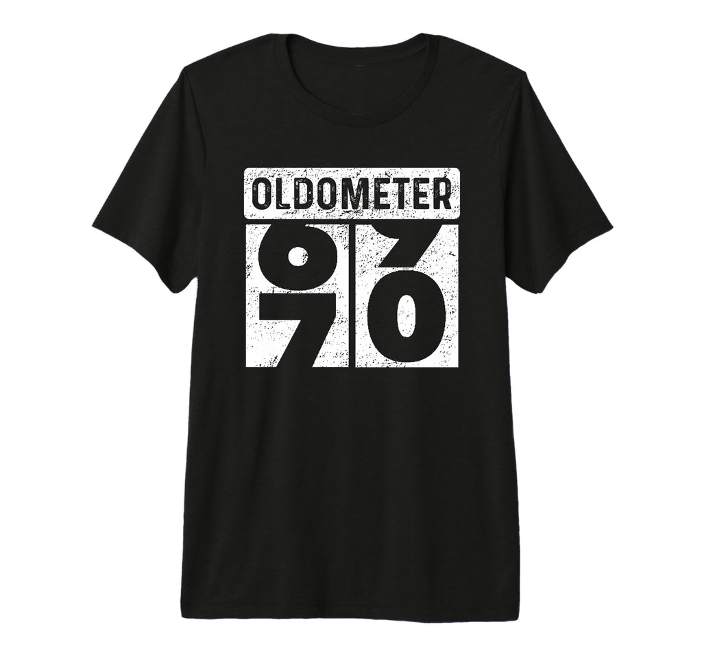 Oldometer Odometer Funny 70Th T-Shirt - Aesthetic Graphic Men Women - T-Shirt, Sweatshirt, Hoodie