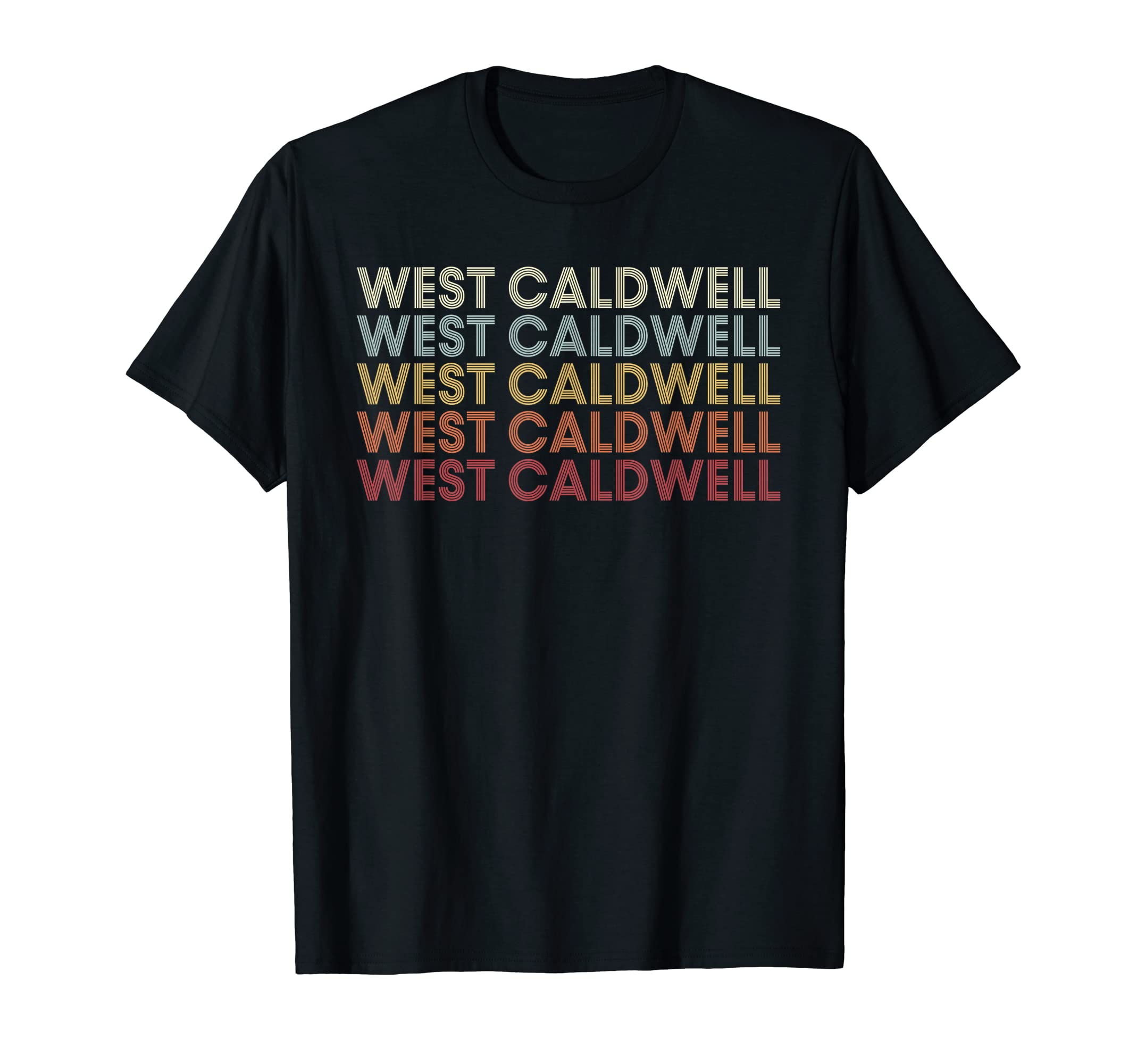 West Caldwell New Jersey West Caldwell T-Shirt - Unique Graphic for Adults - T-Shirt, Sweatshirt, Hoodie
