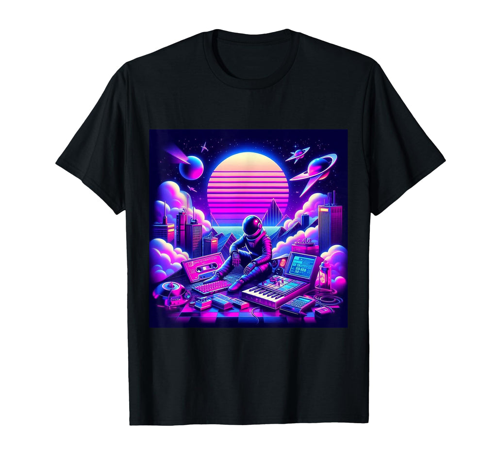 Synthwave Retrowave Outrun Aesthetic T-Shirt - Aesthetic Graphic Unisex - T-Shirt, Sweatshirt, Hoodie