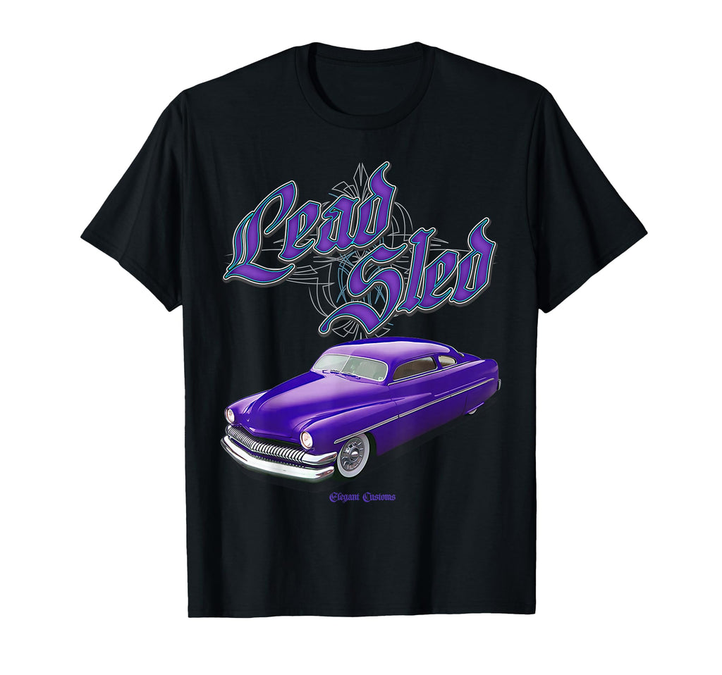 1951 Mercury Lead Sled Low Rider Kustom T-Shirt - Unique Graphic Men Women - T-Shirt, Sweatshirt, Hoodie