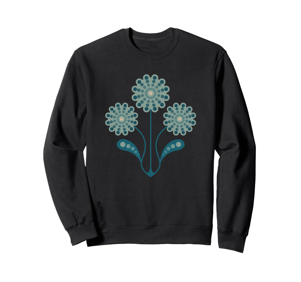 Anemone Mid Century Modern Flowers Sweatshirt - Novelty Apparel Men Women - T-Shirt, Sweatshirt, Hoodie