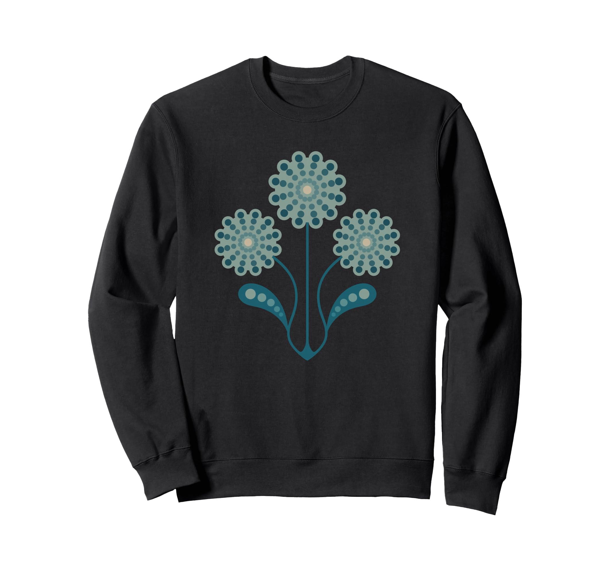 Anemone Mid Century Modern Flowers Sweatshirt - Novelty Apparel Men Women - T-Shirt, Sweatshirt, Hoodie