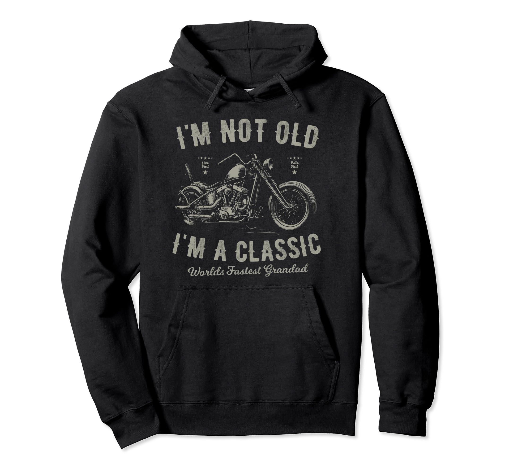 Im Not Old Im Motorbike Birthday Hoodie - Custom Art Print for Adults - T-Shirt, Sweatshirt, Hoodie