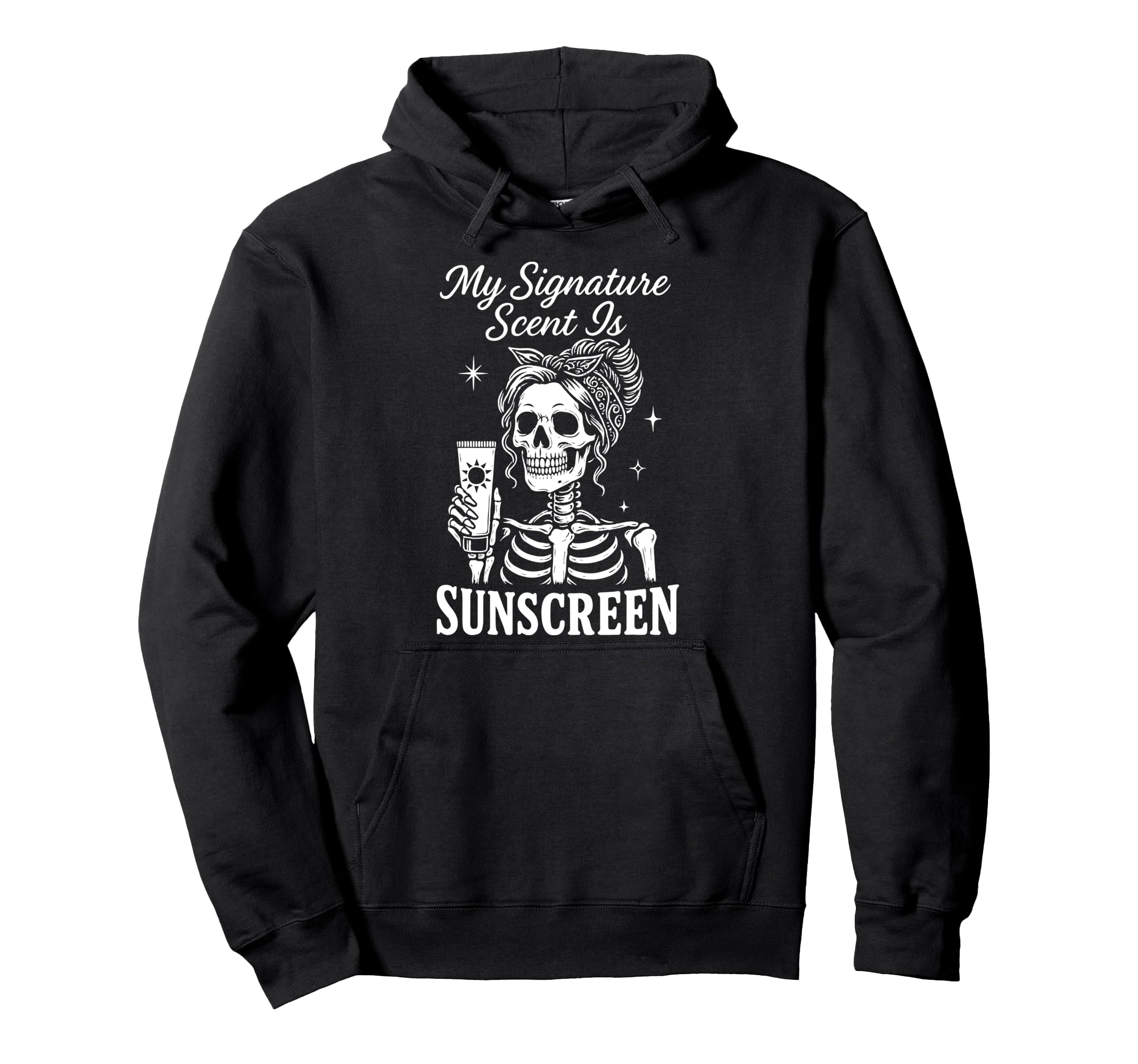 My Signature Scent Is Sunscreen Hoodie - Minimalist Print Unisex - T-Shirt, Sweatshirt, Hoodie