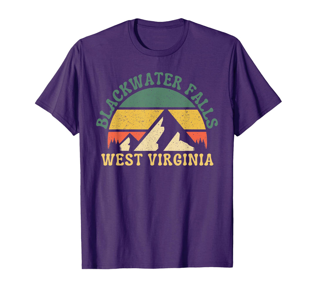 Blackwater Falls West Virginia Mountain T-Shirt - Graphic Print Men Women - T-Shirt, Sweatshirt, Hoodie