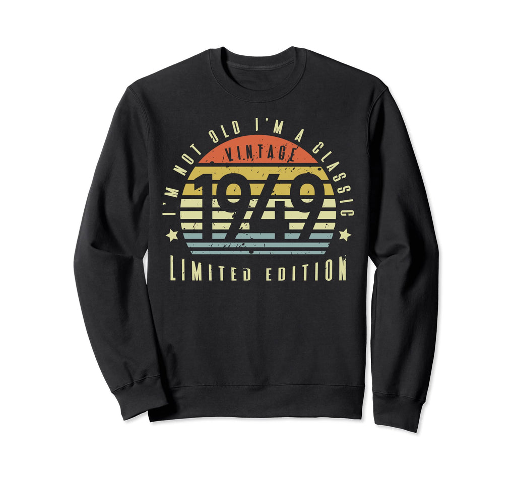 1949 Im Not Old Im Sunset Sweatshirt - Aesthetic Graphic for Adults - T-Shirt, Sweatshirt, Hoodie