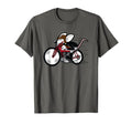 Motorcycle Shirts Cartoon Mouse T-Shirt - Minimalist Print Unisex - T-Shirt, Sweatshirt, Hoodie