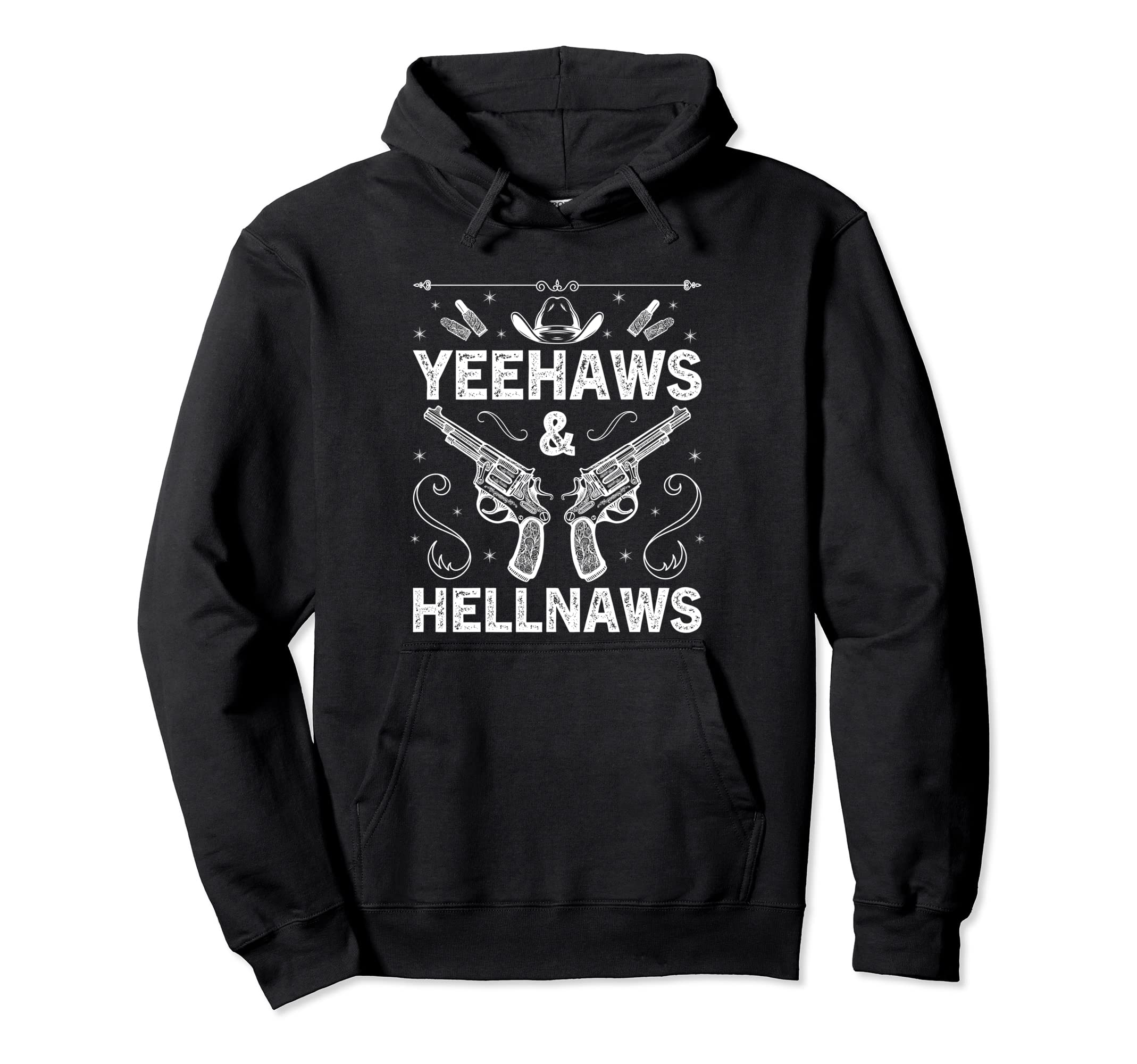 Yeehaws And Hellnaws Western Country Hoodie - Aesthetic Graphic for Adults - T-Shirt, Sweatshirt, Hoodie