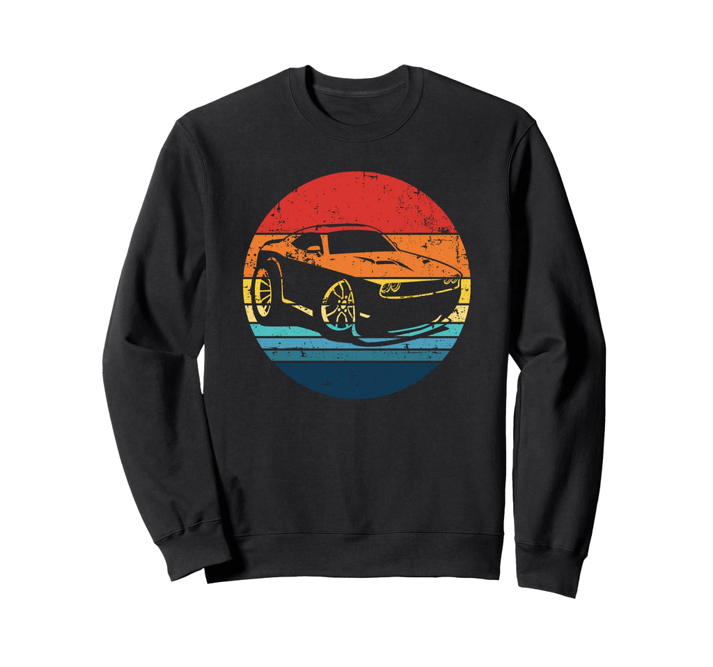 Muscle Car Hotrod Distressed Sweatshirt - Casual Everyday Wear for Adults - T-Shirt, Sweatshirt, Hoodie