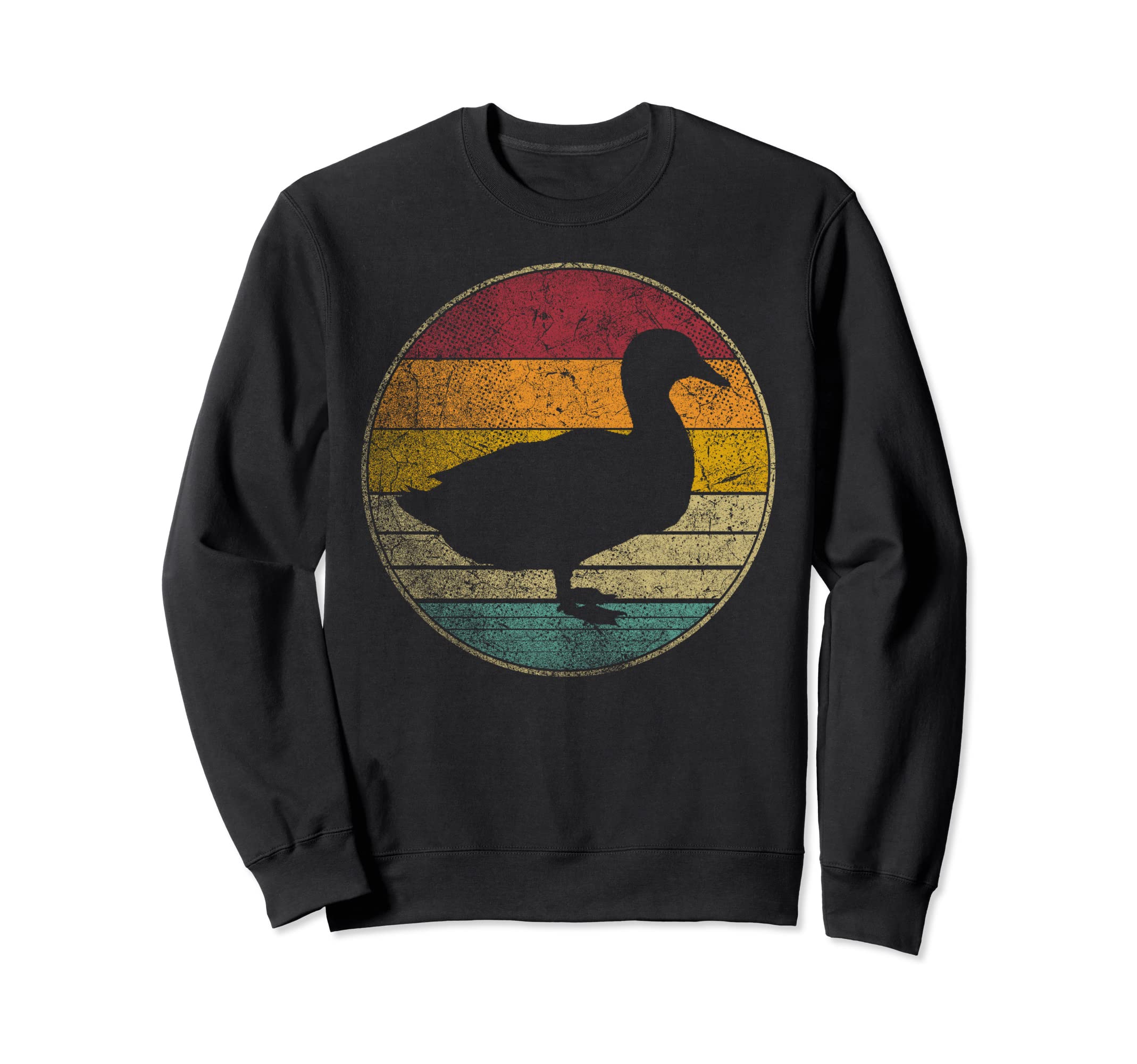 Duck Bird Country Distressed 70S 80S Sweatshirt - Streetwear Style Unisex - T-Shirt, Sweatshirt, Hoodie