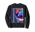 Hamamatsu City 80S Synthwave Koi Sweatshirt - Fun Novelty Design Men Women - T-Shirt, Sweatshirt, Hoodie