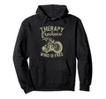 Therapy Is Expensive Wind Is Free Hoodie - Casual Everyday Wear Men Women - T-Shirt, Sweatshirt, Hoodie