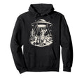 Ufo Western Cat Cowboy Cat Wild West Hoodie - Unique Graphic Men Women - T-Shirt, Sweatshirt, Hoodie