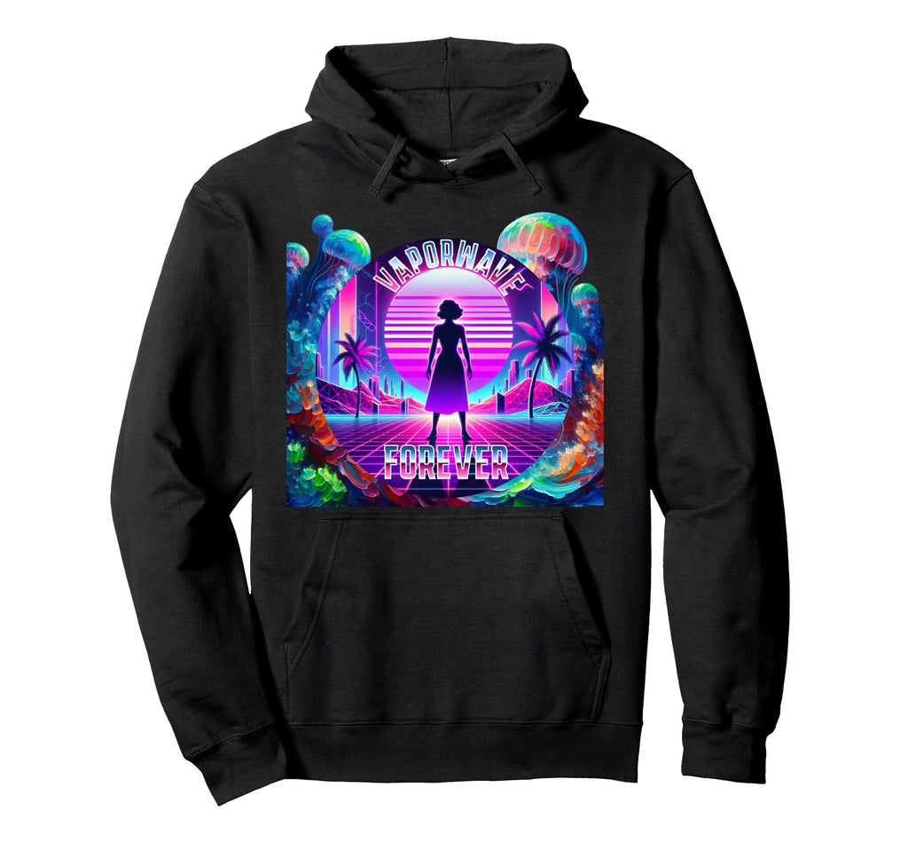 Vaporwave Forever Aesthetic 80S 90S Hoodie - Unique Graphic Men Women - T-Shirt, Sweatshirt, Hoodie