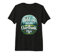 Hold Let Me Overthink This Funny Golf T-Shirt - Minimalist Print Unisex - T-Shirt, Sweatshirt, Hoodie