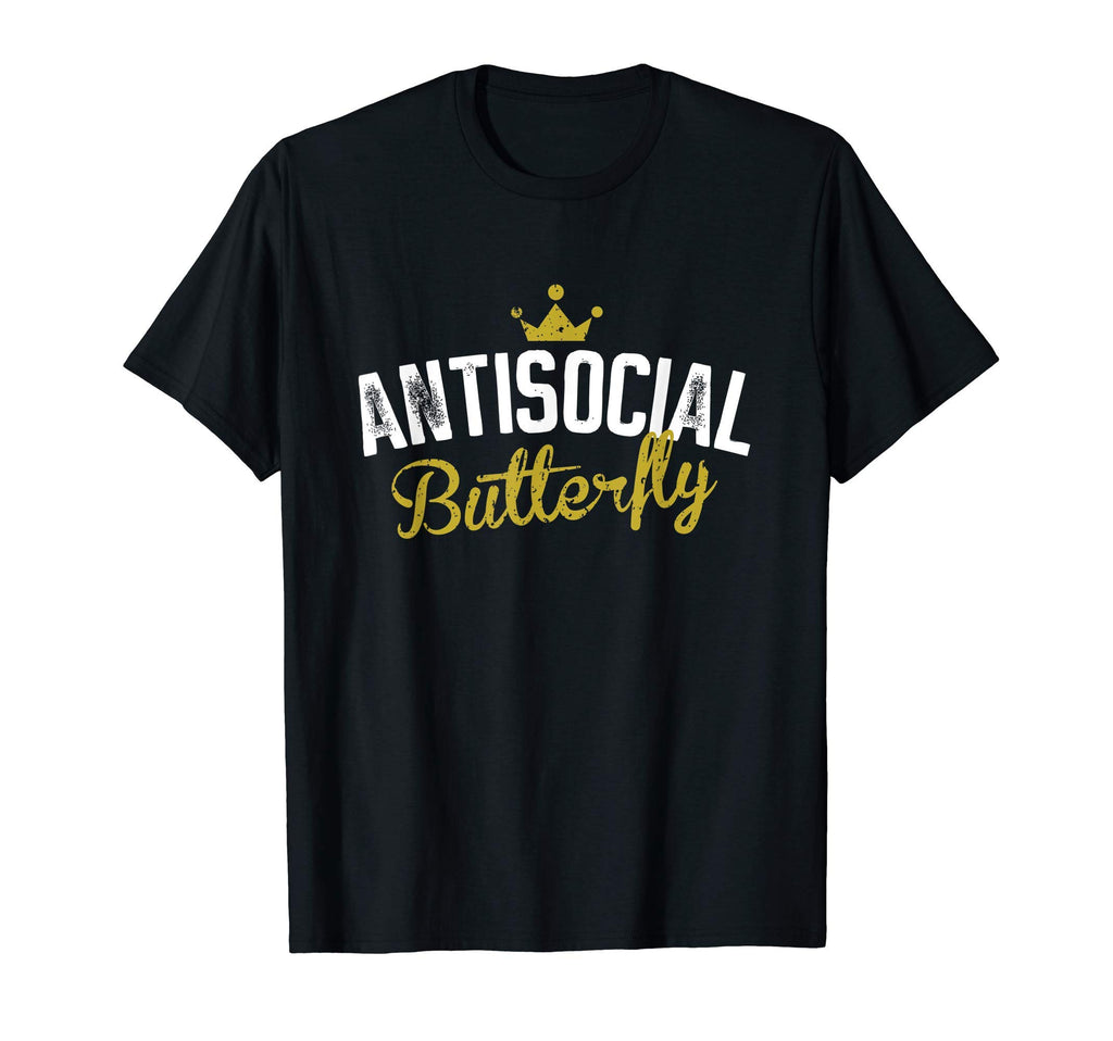 Antisocial Butterfly T-Shirt - Unique Graphic for Adults - T-Shirt, Sweatshirt, Hoodie