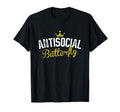 Antisocial Butterfly T-Shirt - Unique Graphic for Adults - T-Shirt, Sweatshirt, Hoodie