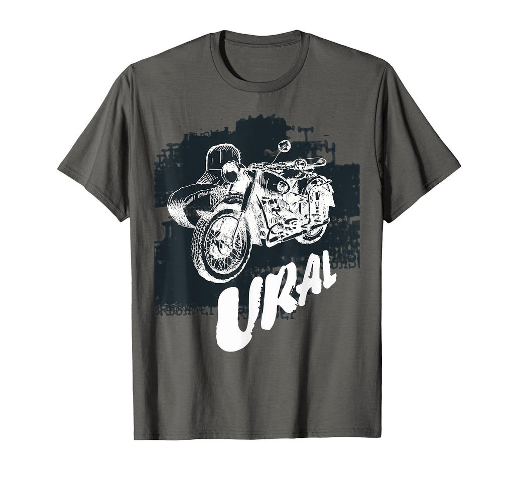 Motorcycle Ural Sidecar Motorbike T-Shirt - Unique Graphic Men Women - T-Shirt, Sweatshirt, Hoodie
