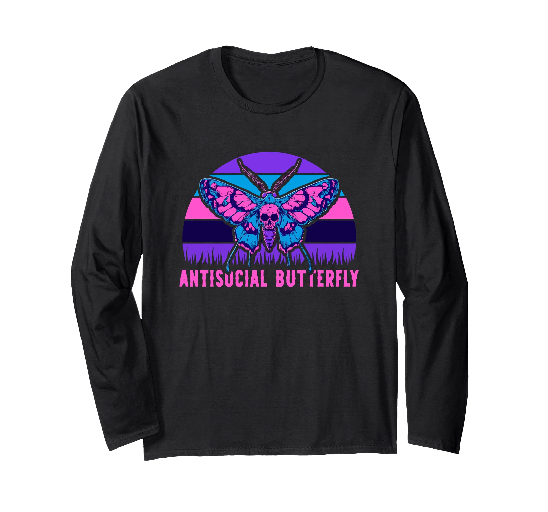 Antisocial Butterfly T-Shirt - Aesthetic Graphic Unisex - T-Shirt, Sweatshirt, Hoodie