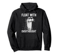 Thoughtful Otter Overthinkers Rest Hoodie - Novelty Apparel Men Women - T-Shirt, Sweatshirt, Hoodie