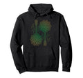 Banjo Circle Mandala Art Mindfulness Hoodie - Novelty Apparel for Adults - T-Shirt, Sweatshirt, Hoodie