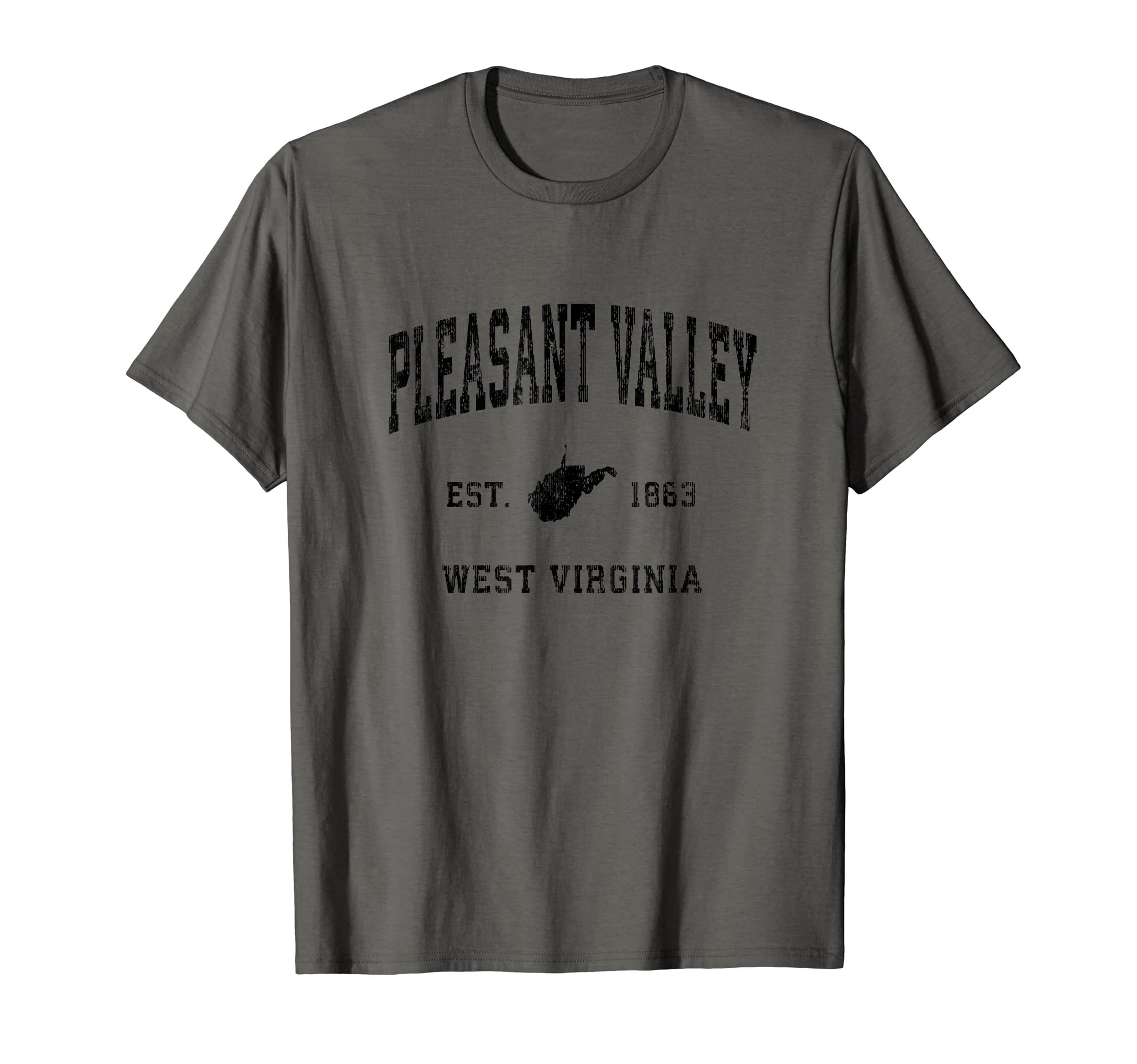 Pleasant Valley West Virginia Wv T-Shirt - Graphic Print for Adults - T-Shirt, Sweatshirt, Hoodie